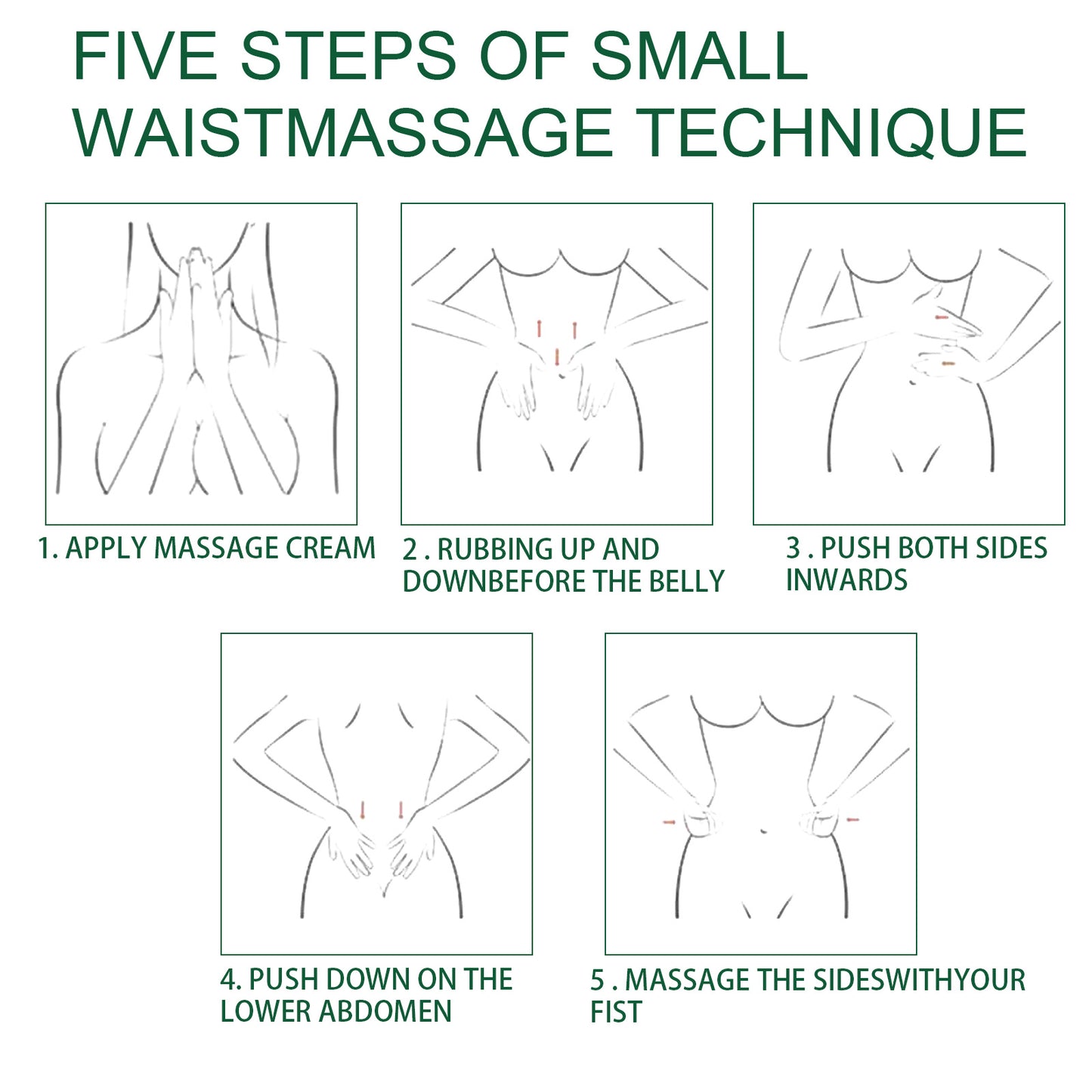 Ginger Massage Cream Arm Belly Belly Skin Moisturizing Massage Body Care Cream