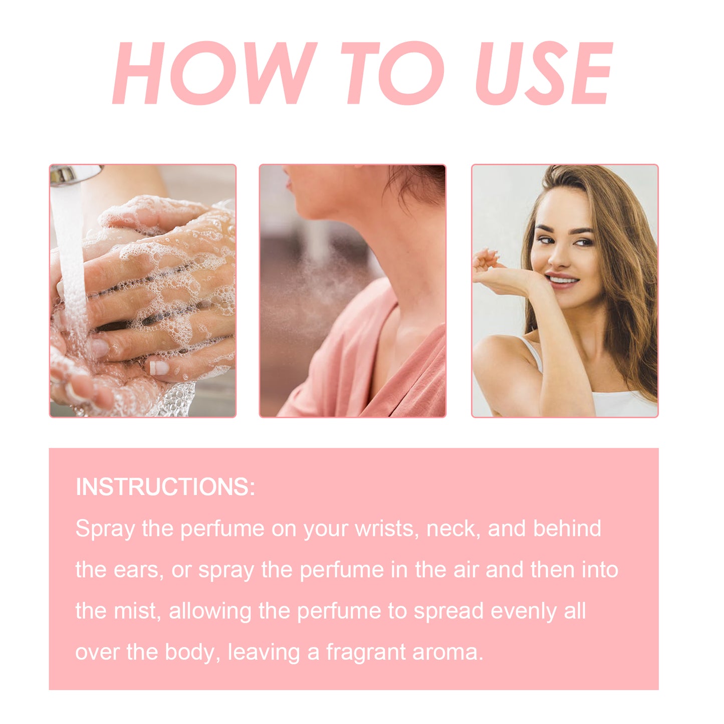 Colorless Rose Perfume, Lasting Fragrance For Women Fresh And Elegant Flower Language Series Elegant Charming Fragrance