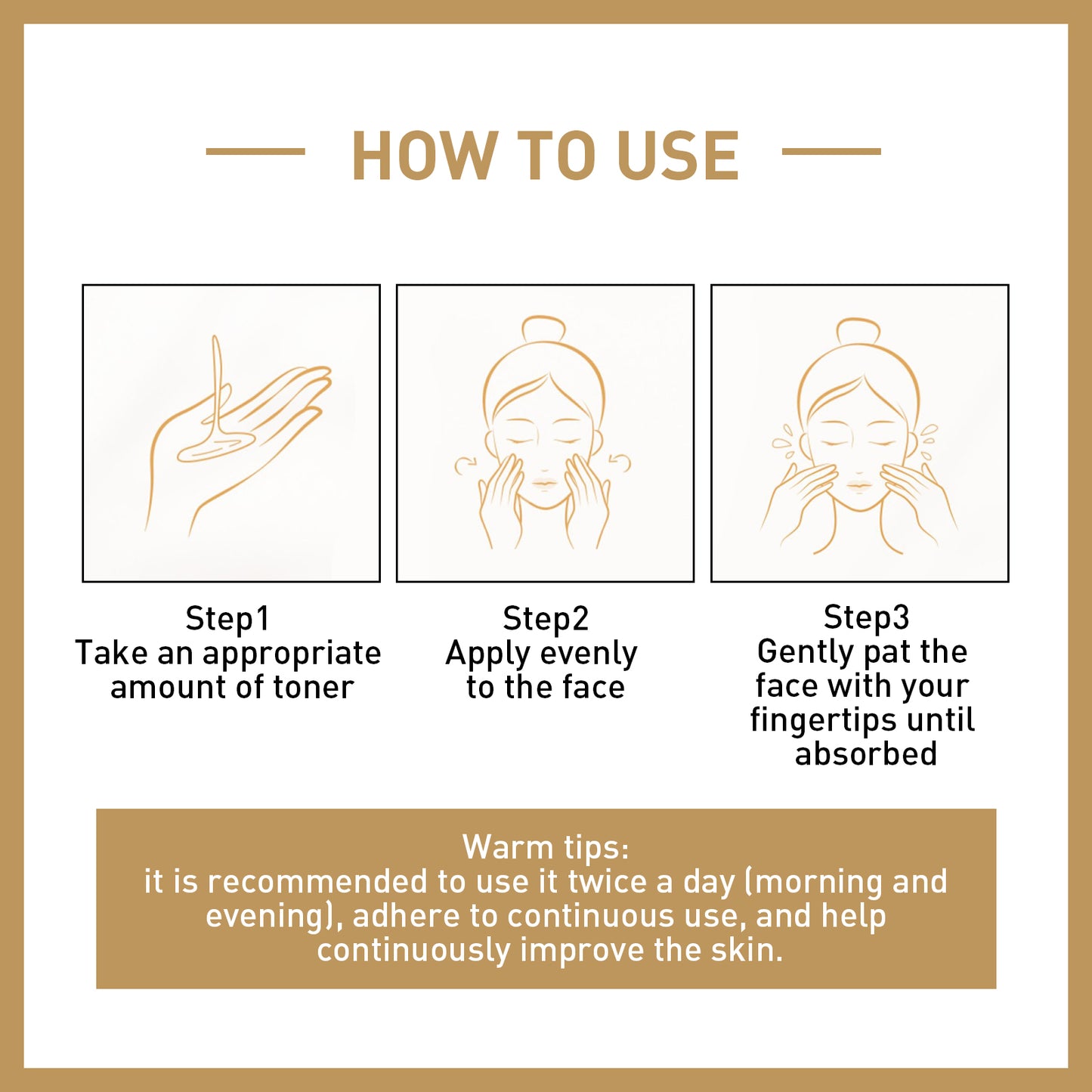 Rice Toner Deeply Hydrates And Repairs Skin Barrier, Firming And Moisturizing Facial Skin Toner