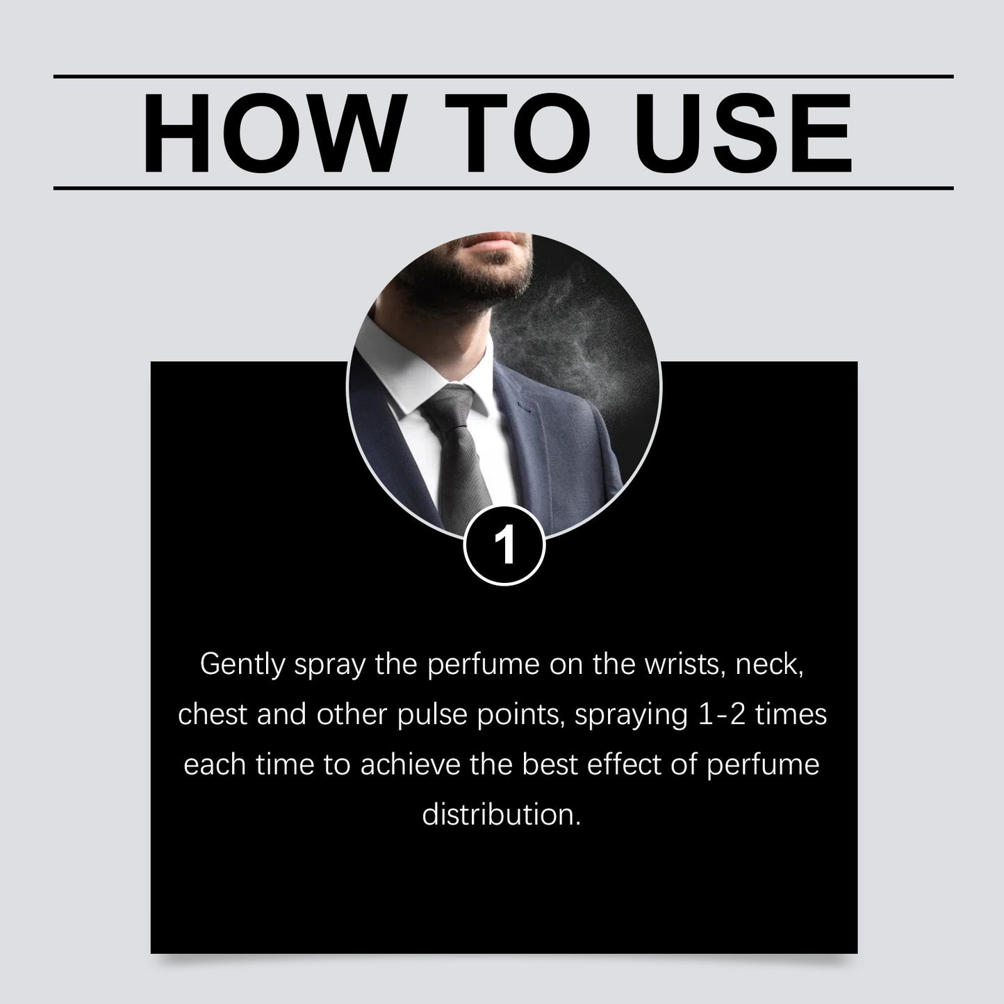 Strong Cologne Body Spray, Plant Extracts Strong Elegant Scent Of Cologne Body Spray