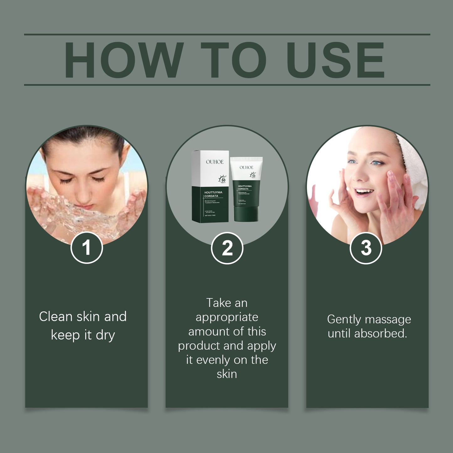 Ouhoe Moisturizing And Protective Cream, A Double Action Moisturizing And Protective Cream That Protects Light Texture And Enhances Skin Hydration All Day Long