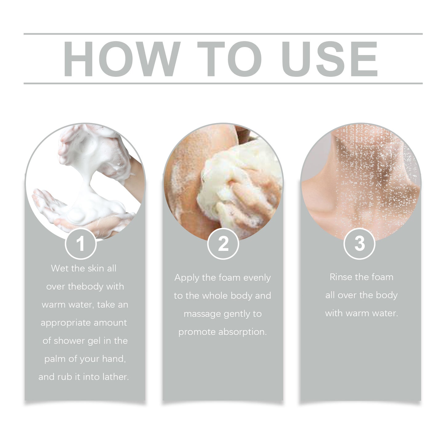 OceAura Body Wash Clean Exfoliating Hydrating Nourishing Skin Hydrating Body Wash