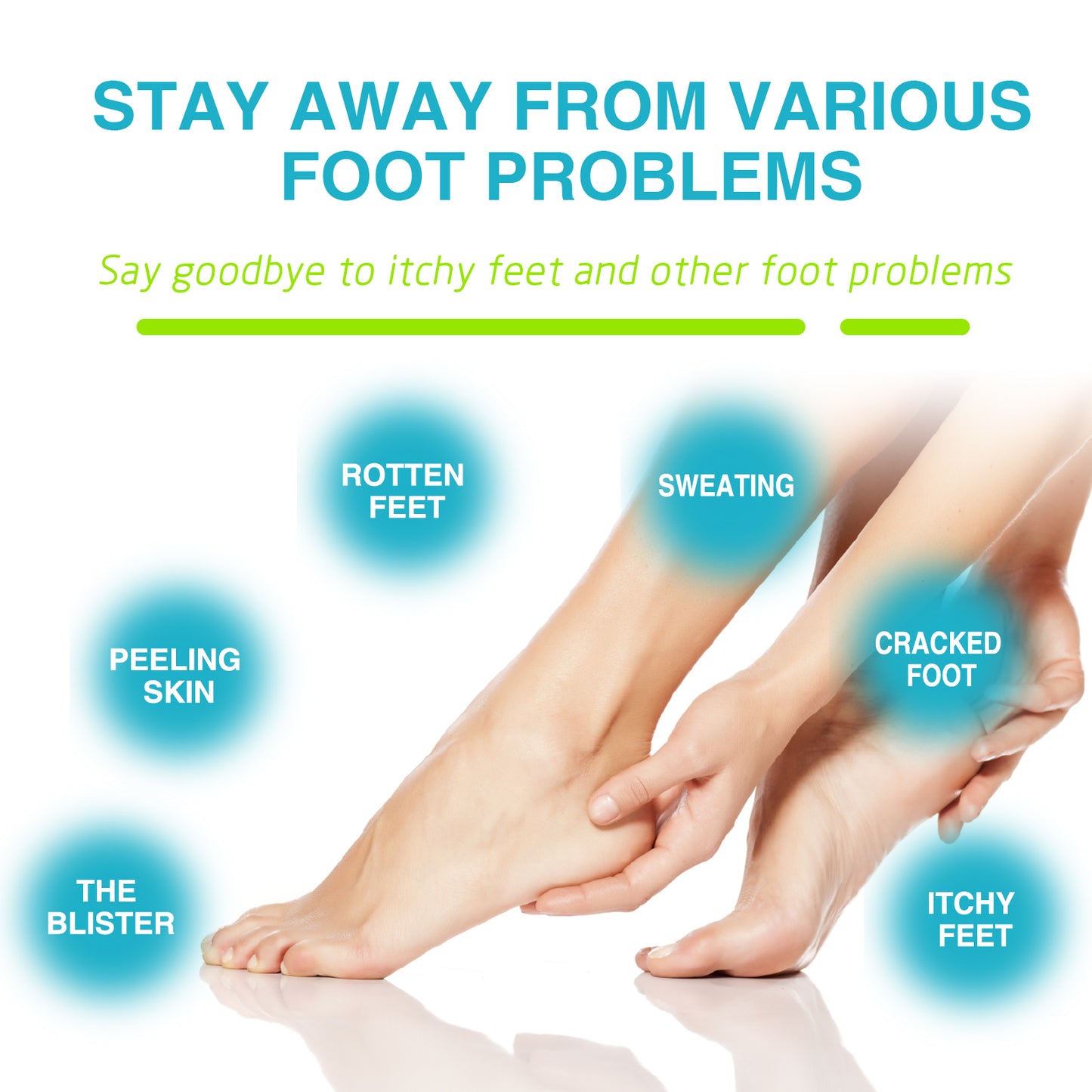 Foot Spray Foot Skin Moisturizing, Anti-Cracking, Deodorizing, Deodorizing And Repairing Nail Care Spray