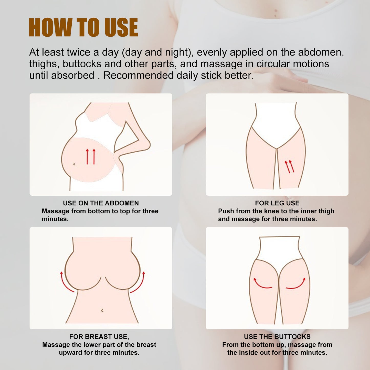 Skin Care Cream, Pregnant Women's Body Skin Gentle Repair Daily Care Moisturizing Moisturizer