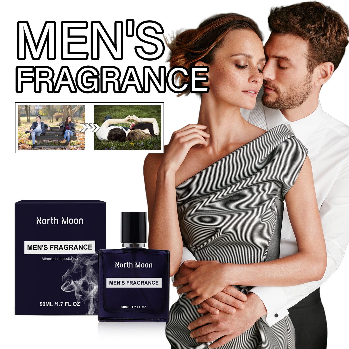 Men's Charm Perfume Natural Fresh Niche Dating Portable Lasting Fragrance Atmosphere Perfume