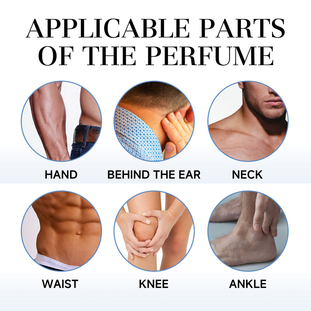 Men's Perfume Bergamot Natural Light Fragrance Fresh Charm Refreshing Atmosphere Carry Men's Dating Perfume