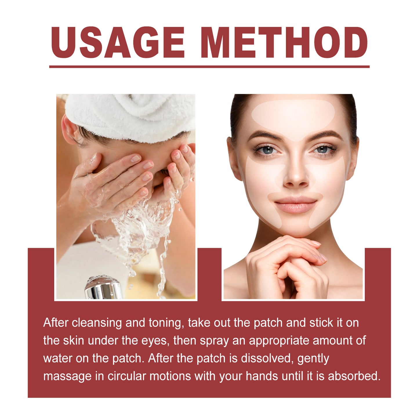 Collagen Membrane, Lighten Wrinkles, Bags, Dark Circles, Firm Skin, Plump And Moisturize Eye Rejuvenation Mask