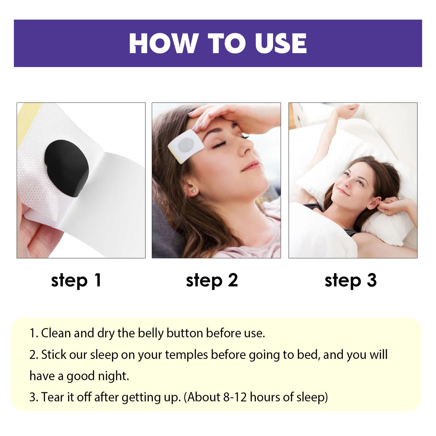 Sleep Patch Home Gentle Care To Improve Sleep Quality Daily Body Care Patch