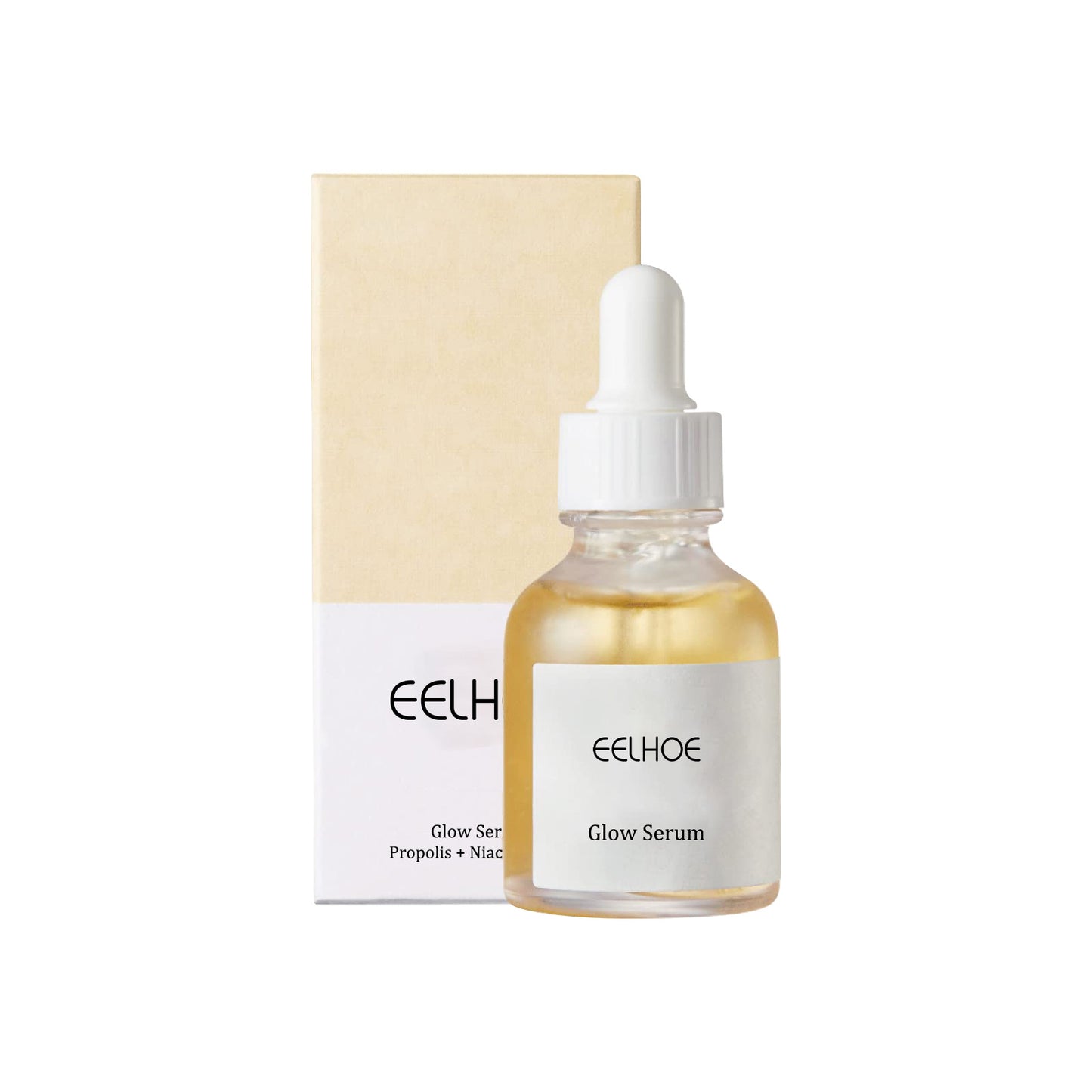 EELHOE Propolis Nicotinamide Photosensitive Essence, Reduces Acne Marks Moisturizes Brightens And Whitens Facial Essence