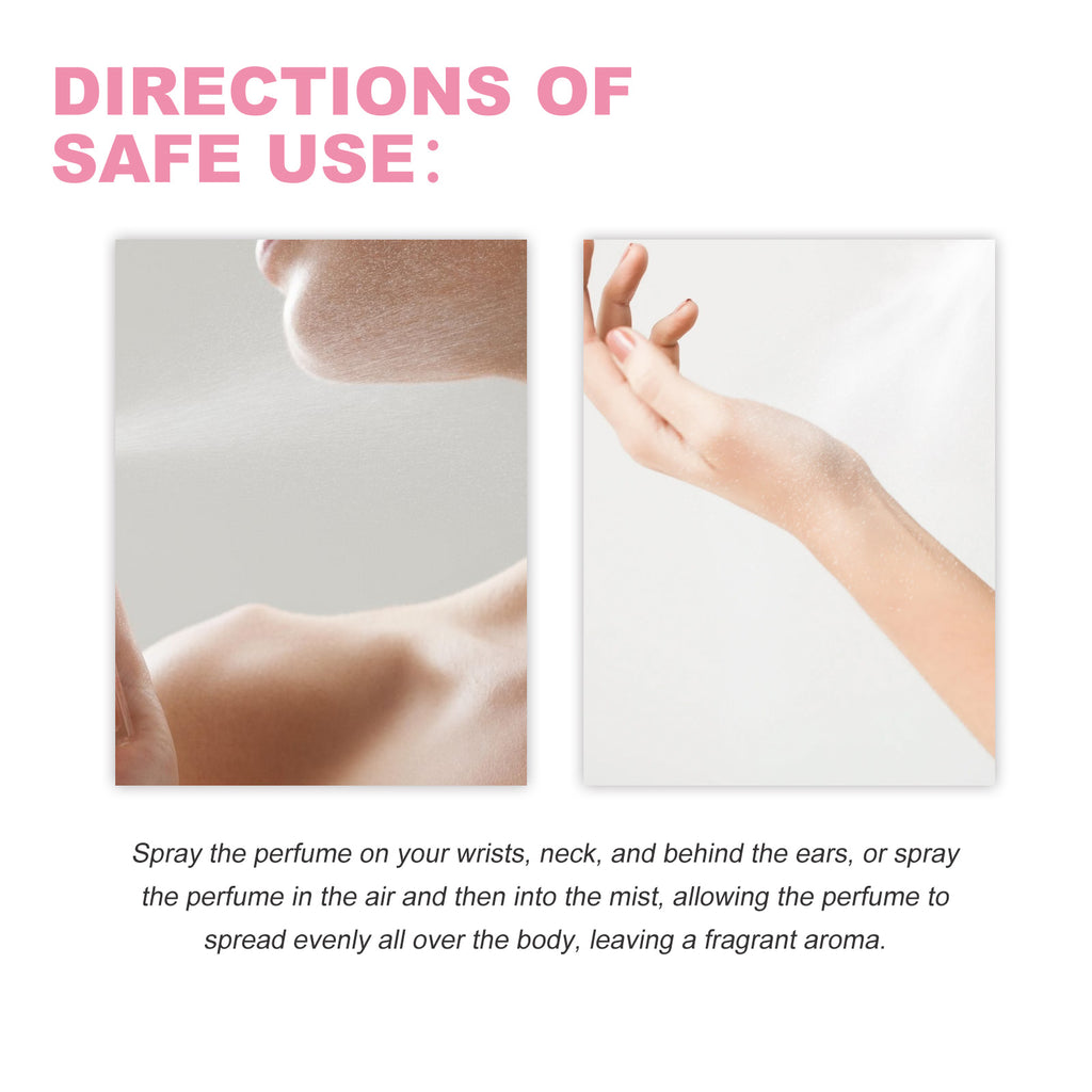 Pheromone Perfume Rose Fresh Light Fragrance Date Atmosphere Exudes Charm Long-Lasting Fragrance For Women