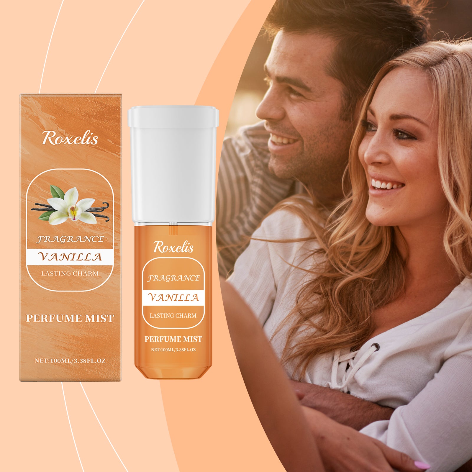 Vanilla Perfume Exudes Unique Charm Fresh Fragrance Lasting Fragrance Suitable For Many Occasions Perfume Spray