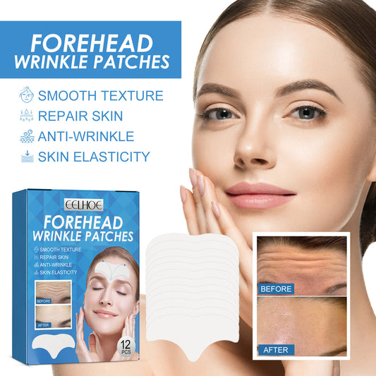 Forehead Care Patch Reduces Raised Head Lines, Firming Skin, Hydrating And Smoothing Skin Patch