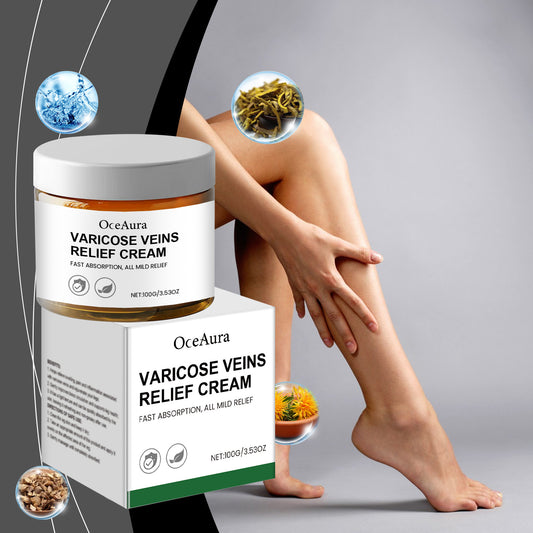OceAura Leg Care Cream Gentle Relief For Leg Discomfort Topical Treatment Cream For Daily Leg Massage