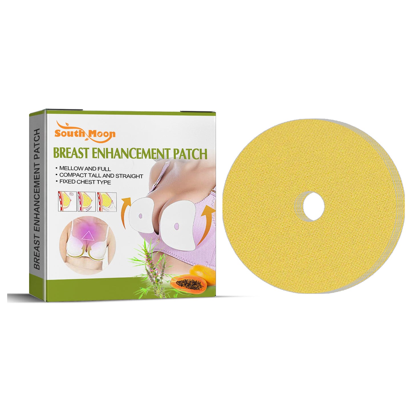 Breast Enhancement Patch, Chest Firming Anti-sagging Gather Breathable Plump Breasts Patch