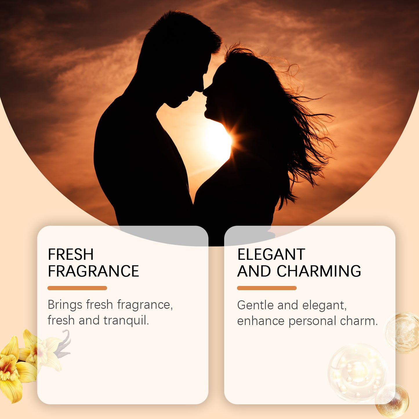 Vanilla Perfume Exudes Unique Charm Fresh Fragrance Lasting Fragrance Suitable For Many Occasions Perfume Spray