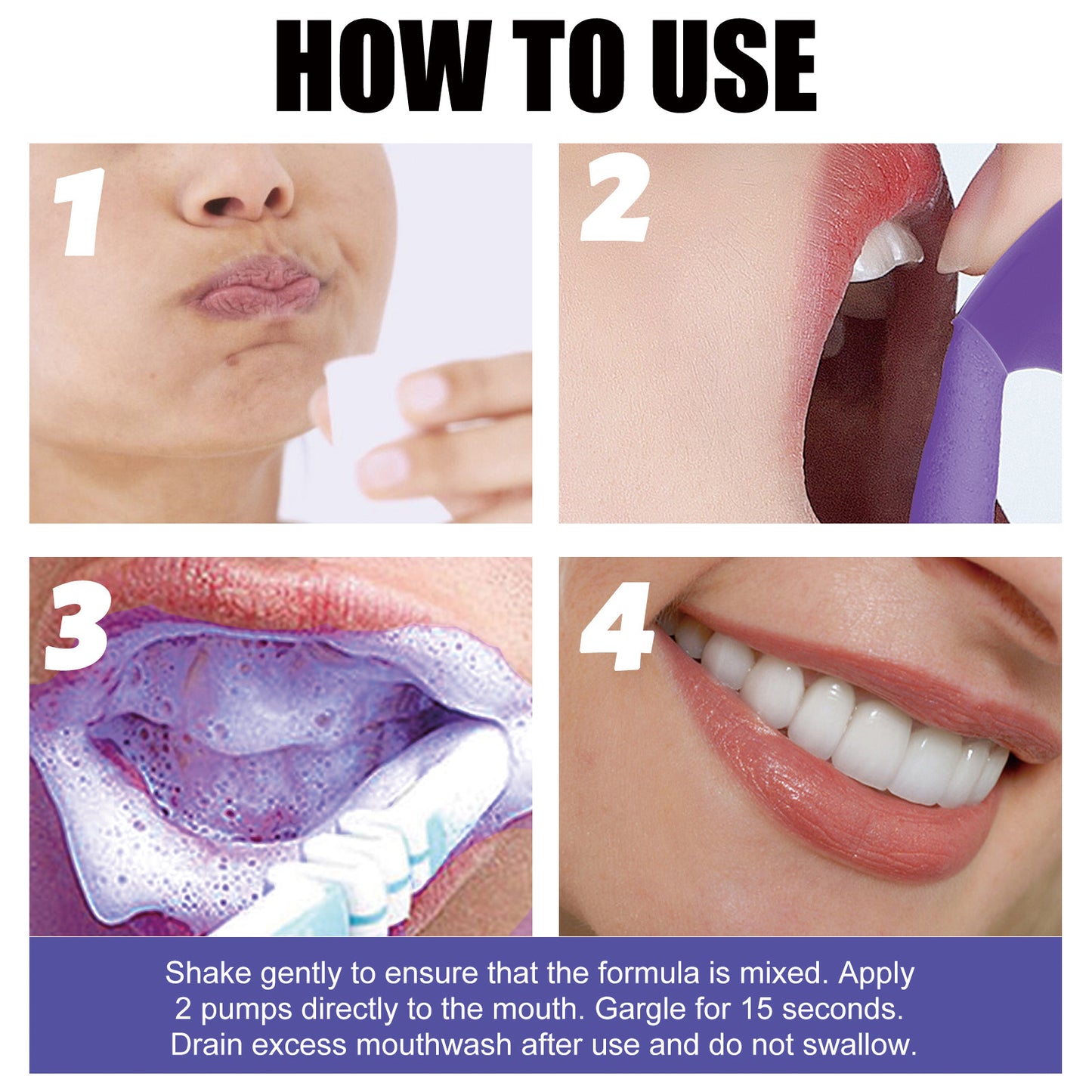 Teeth Whitening Mousse Toothpaste, Mouth Cleaning Remove Dirt Yellow Teeth Care Fresh Breath Whitening Teeth Toothpaste