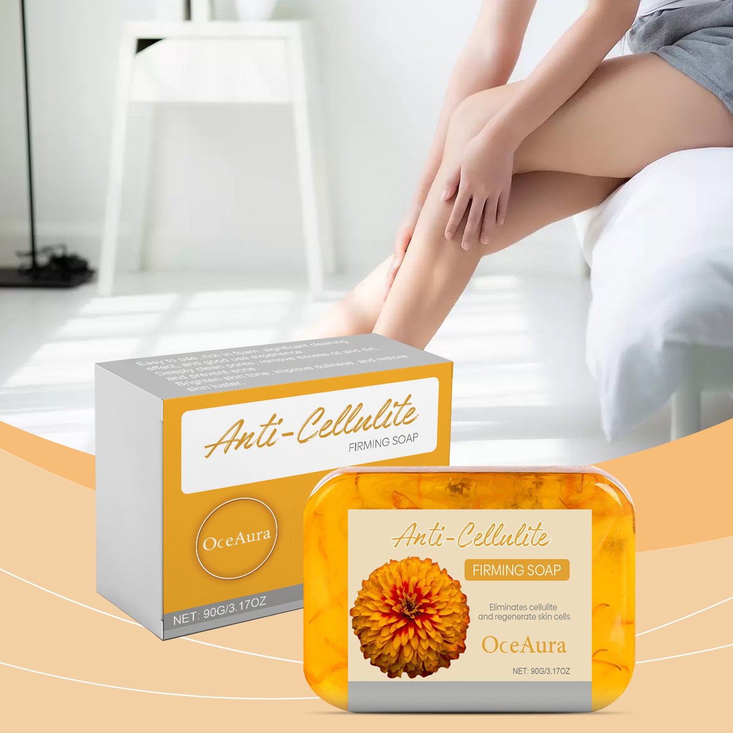 OceAura Bath Skin Care Soap Body Cleansing Moisturizing Moisturizing Soft And Smooth Skin Bath Products