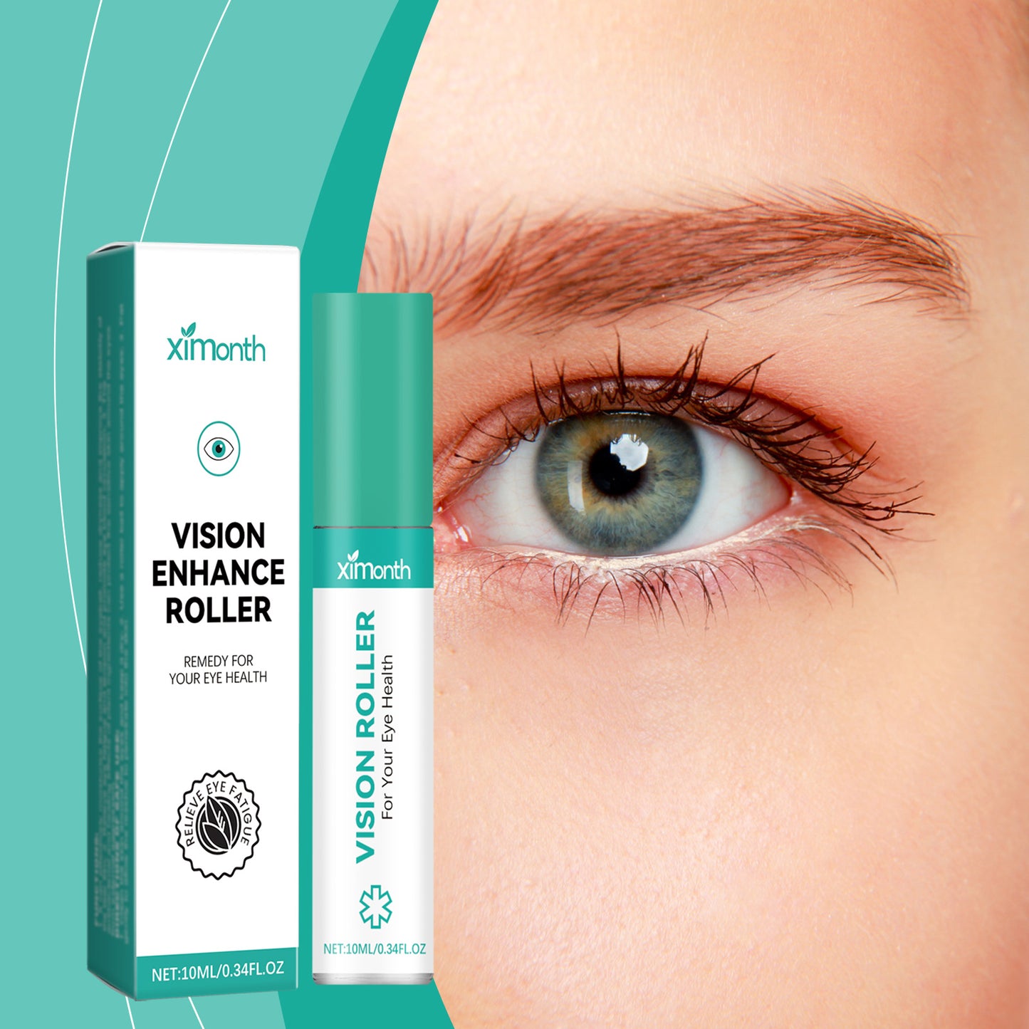Ximonth Eye Care Roller Relieves Eye Discomfort And Gently Massages Around The Eye