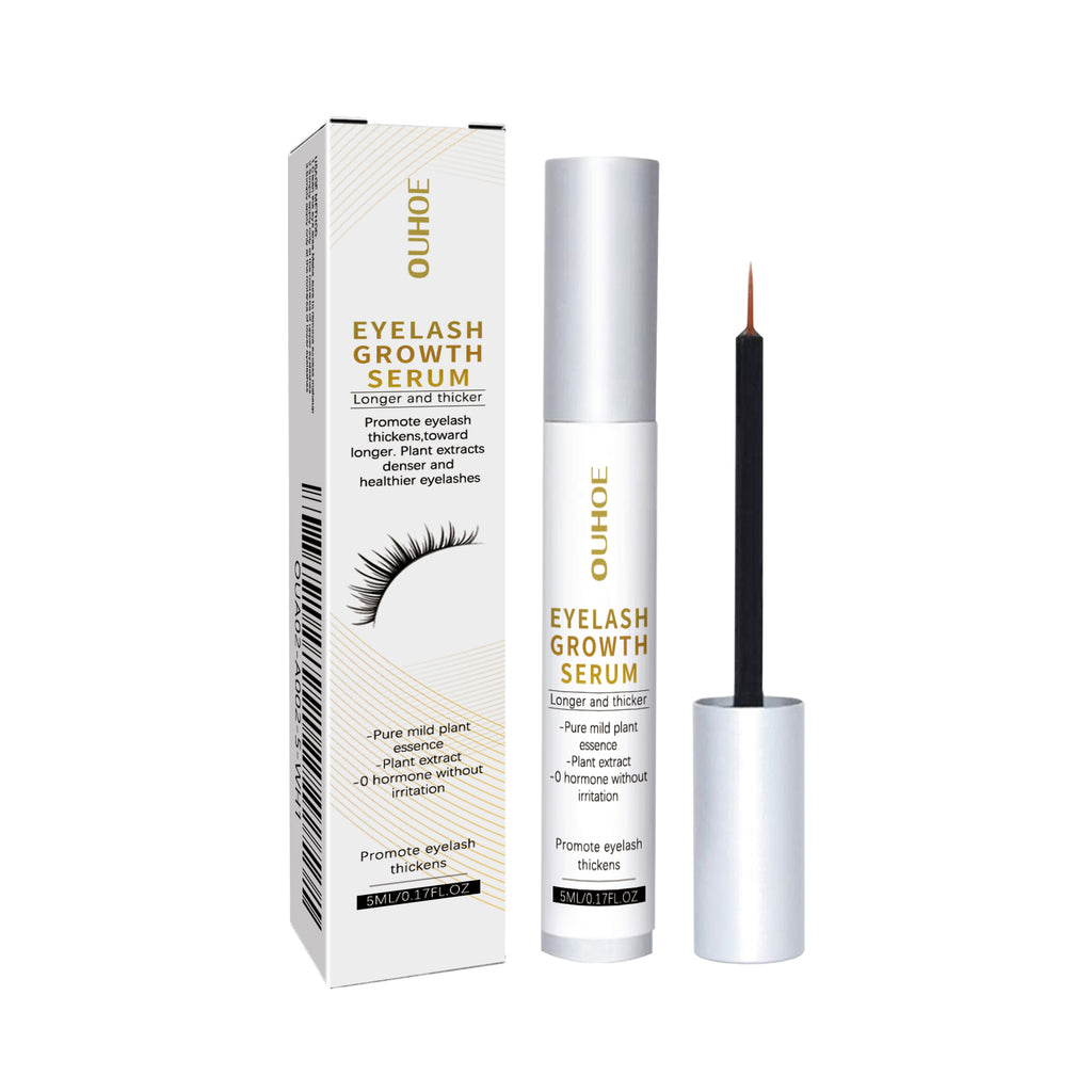 Eyelash Growth Serum, Gentle And Natural Moisturizing Beautiful Thick Long Black Curling Eyelash Without Trace