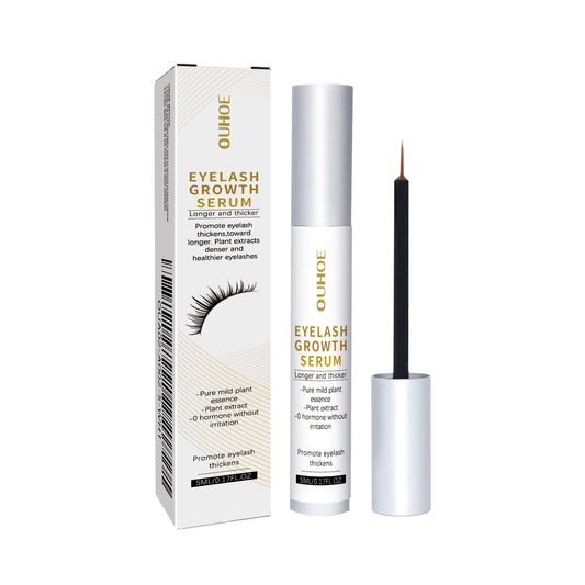 Eyelash Growth Serum, Gentle And Natural Moisturizing Beautiful Thick Long Black Curling Eyelash Without Trace