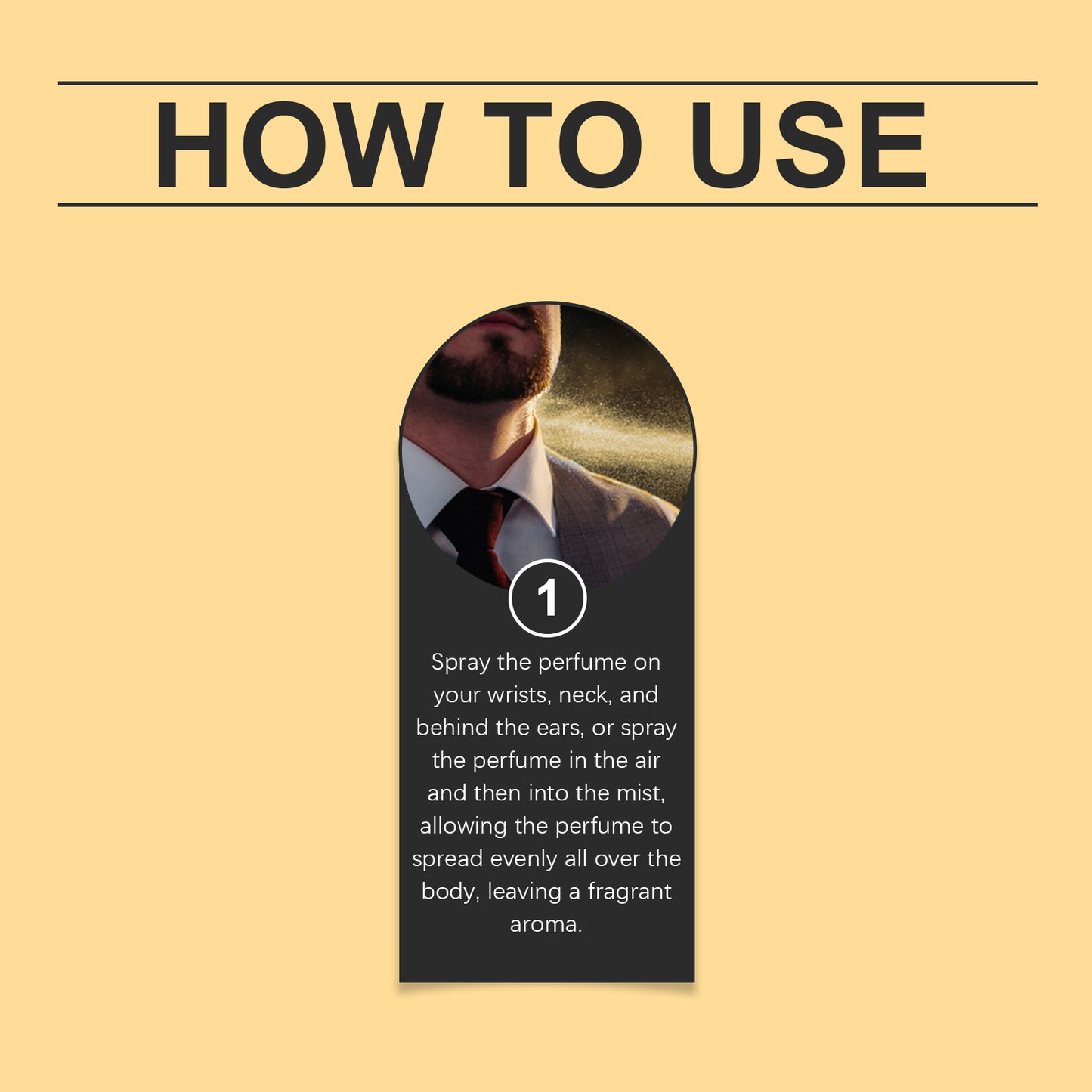 Amber Wood Perfume Spray Fresh Scent Exudes Charm Amber Natural Light Long-Lasting Portable Perfume