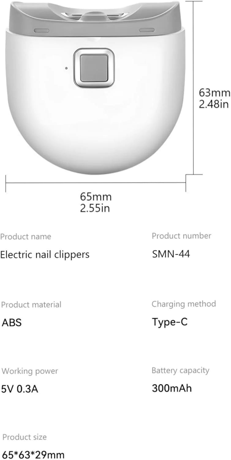 AutoSafe Electric Nail Trimmer for Thick Nails