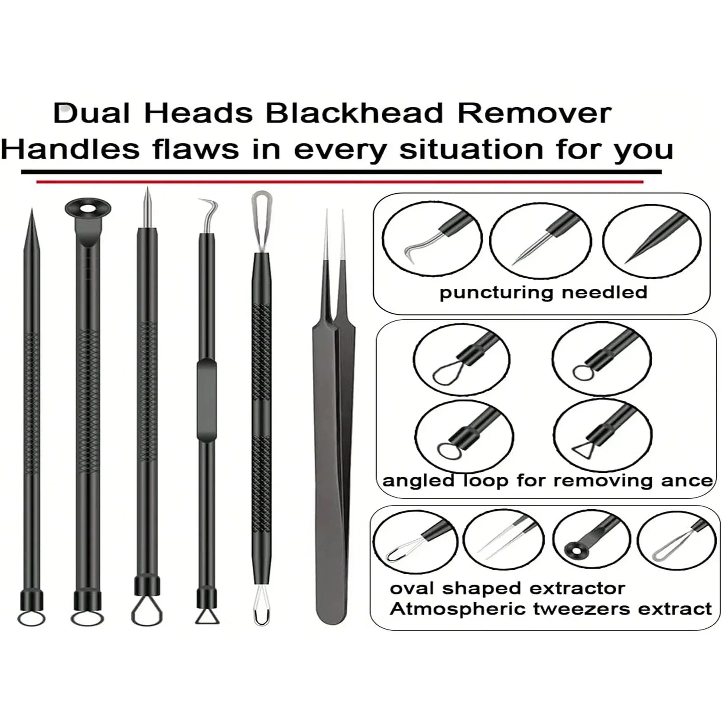 Acne Removal Needle Set for Skincare