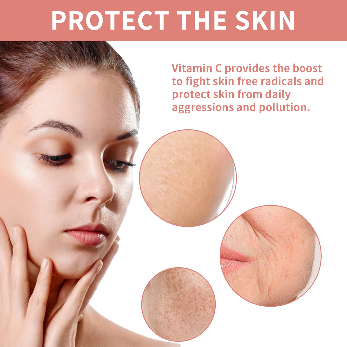 Squalane Vc Rose Moisturizing Cream, Anti Dull Moisturizing Firming Brightening Face Cream
