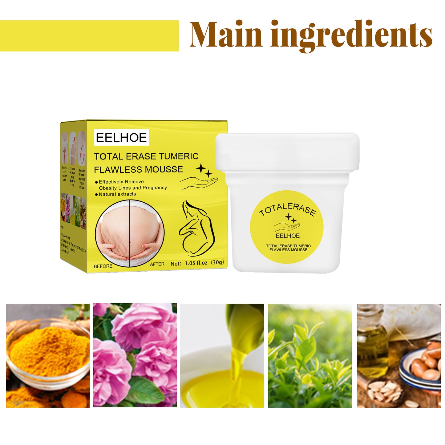 Skin Care Cream, Pregnant Women's Body Skin Gentle Repair Daily Care Moisturizing Moisturizer