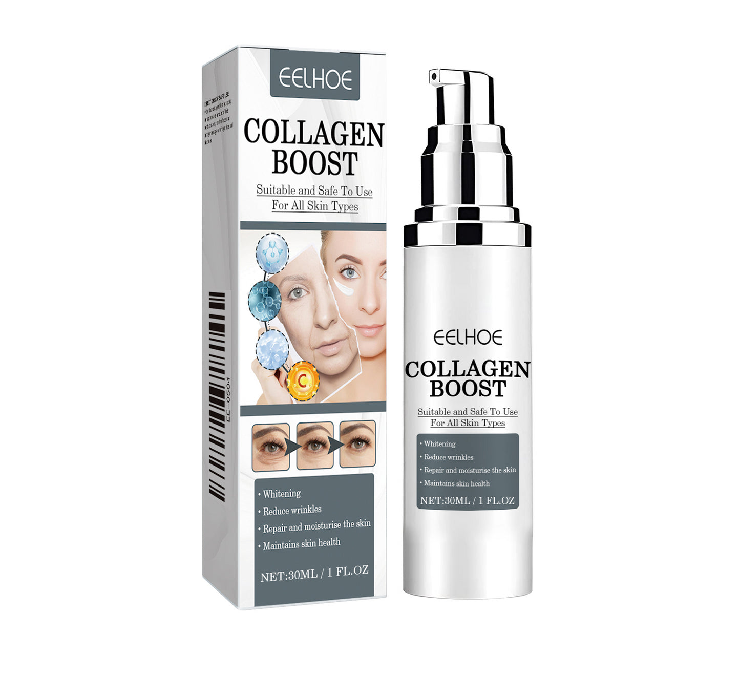 EELHOE Collagen Cream Collagen Moisturizes And Hydrates Fine Lines, Moisturizes And Tightens Skin