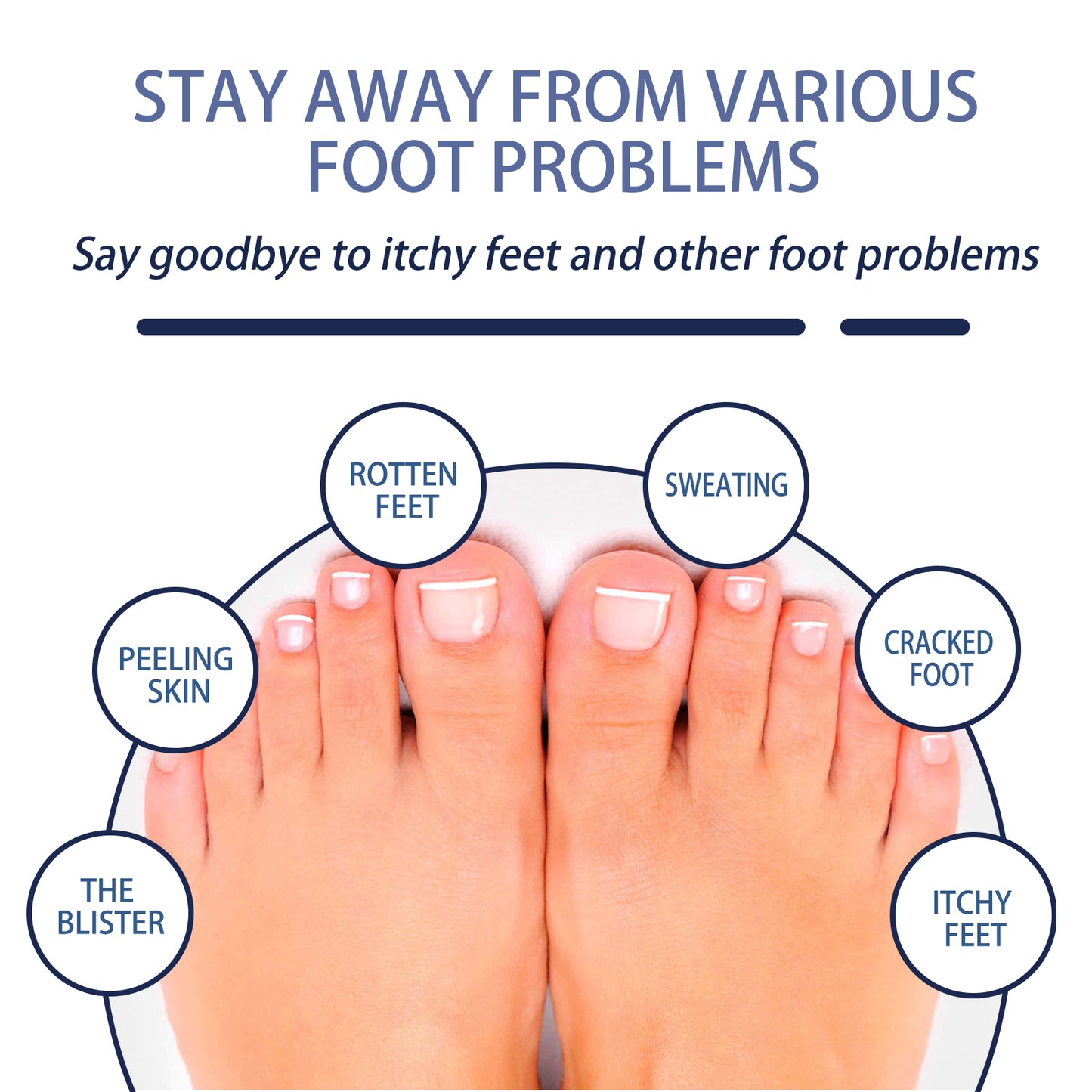 Foot Relief Herbal Liquid Spray, Clean Exfoliating Calluses Anti-Cracking Peeling Foot Moisturizing Spray