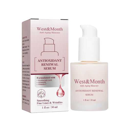 Antioxidant Renewal Serum, Tighten Facial Skin, Lighten Lines, Moisturize And Prevent Aging Serum