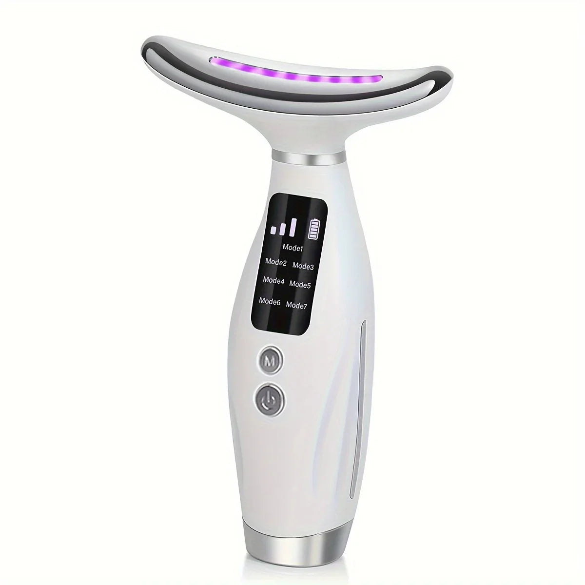 NNEOBA 7-Mode LED Neck & Face Beauty Device – Skin Tightening, Lifting & Massage