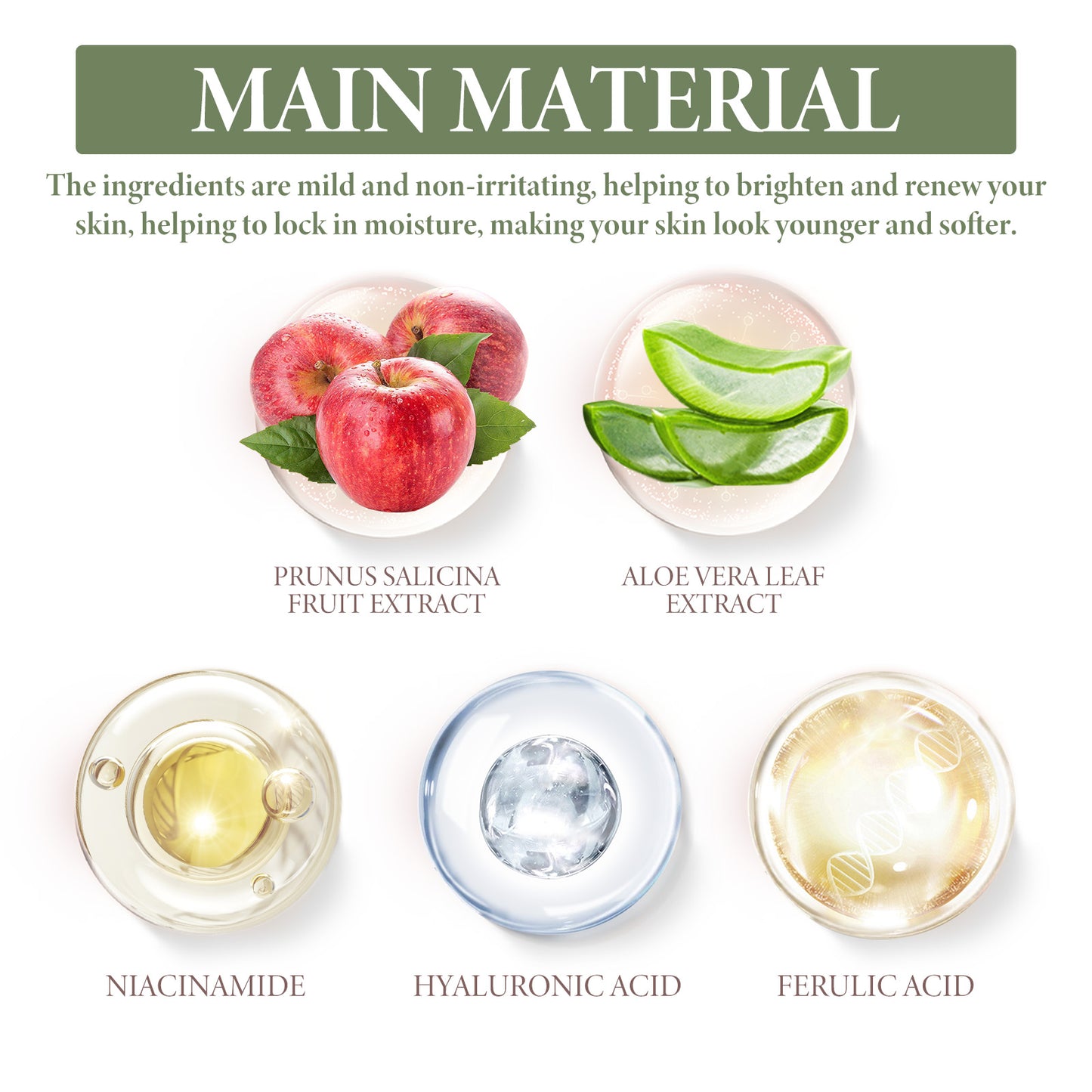 5% Niacinamide Serum, Chun White Tender Skin Fade Spots Brighten Moisturizing Skin Fine Pores