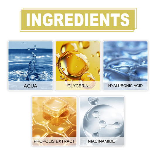 Glow Serum, Moisturizing And Whitening Skin To Reduce Facial Spots And Fine Lines