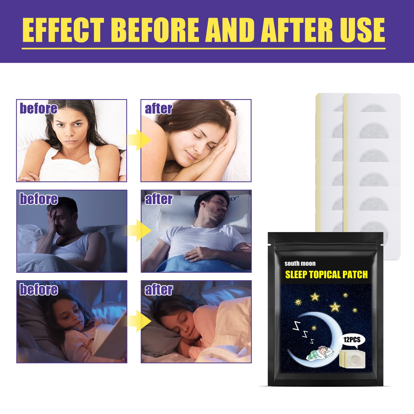 Sleep Patch Home Gentle Care To Improve Sleep Quality Daily Body Care Patch