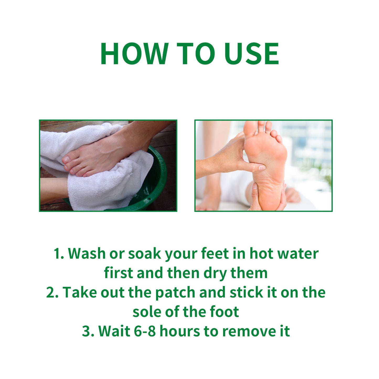 Foot Patch, Moisturizing Alleviate The Pressure Of The Body Care Sleep Foot Patch