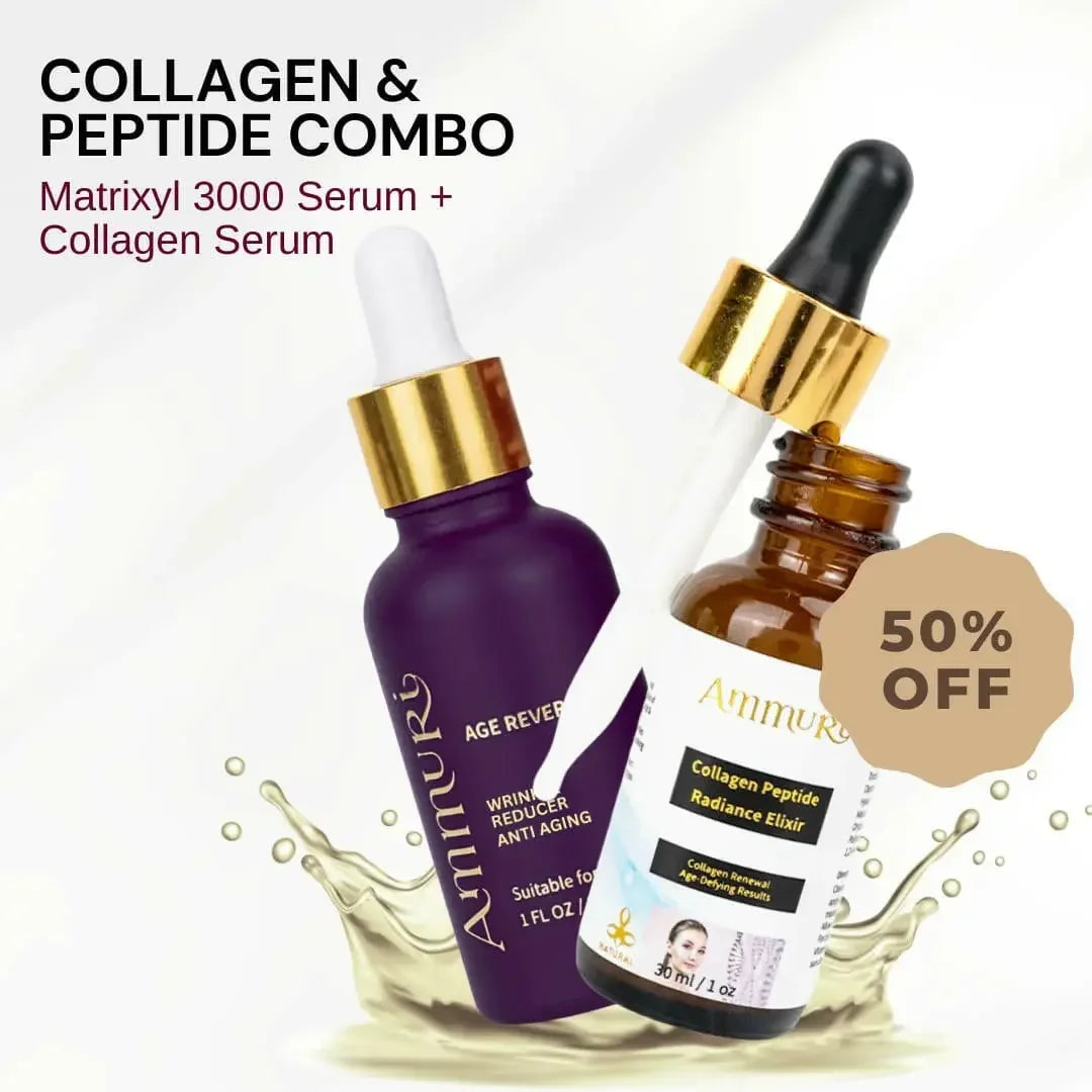 Ammuri Beauty Collagen Peptide Skincare Elixir Set