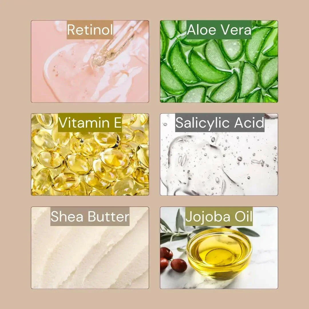 Ammuri Skincare Retinol Facial Scrub - Exfoliating Cream