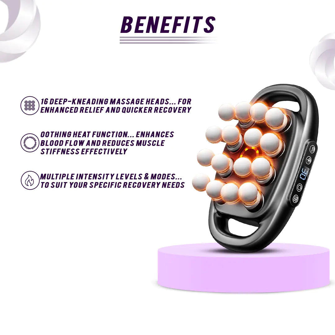 Multi-Head Muscle Massage Gun